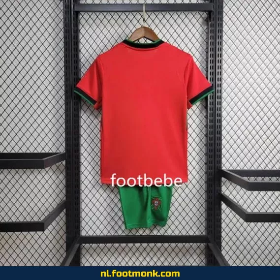 Portugal Thuisshirt Kinderen Euro 2024 – Rood Voetbalshirt | Officieel & Origineel