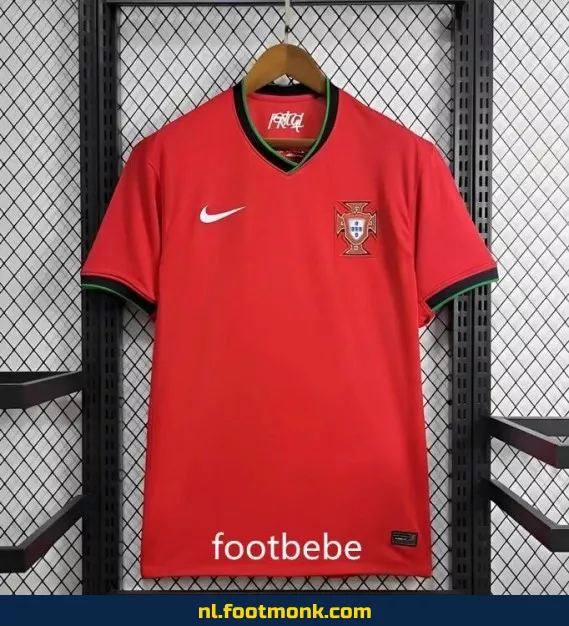 Portugal Euro 2024 Thuisshirt Rood – Officieel Voetbalshirt | Koop Nu
