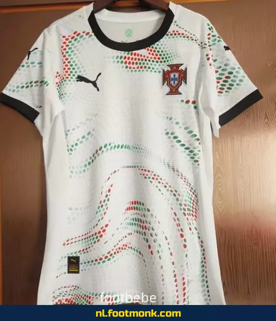 Portugal Dames Voetbalshirt 2025-2026 – Wit | Officieel Fanwear | Origineel & Aanbieding