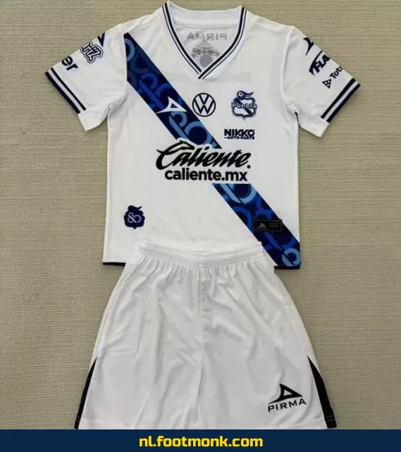 Puebla Thuisshirt Kinderen 2024/2025 – Officieel Voetbalshirt | Personaliseerbaar