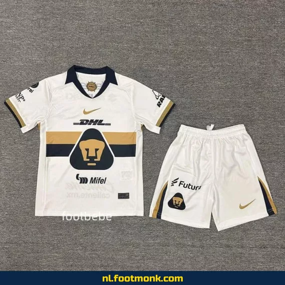 Pumas UNAM Thuisshirt Kinderen 2025-2026 | Officieel Voetbalshirt | Kids Voetbalshirt Kopen