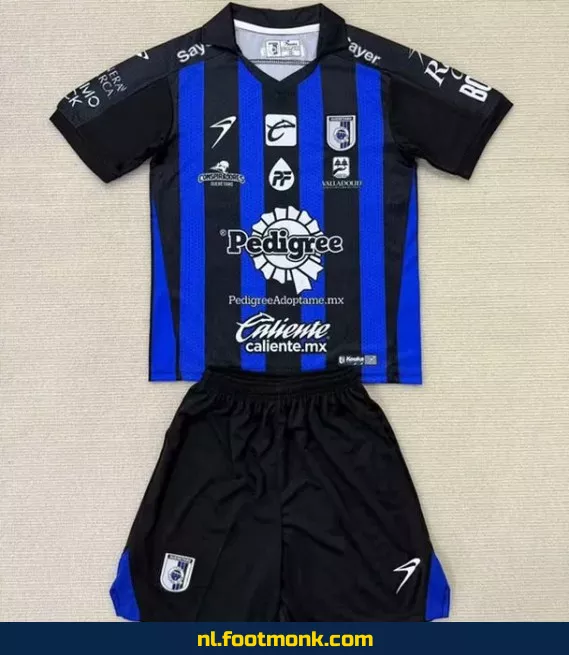 Queretaro Kinder Voetbalshirt 2025 Thuistenue – Officieel Voetbaltenue voor Kinderen