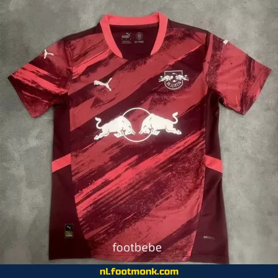 RB Leipzig 2024/2025 Uit shirt rood – Officieel voetbalshirt | Voetbalshirt heren/dames/kinderen | Origineel voetbalshirt kopen