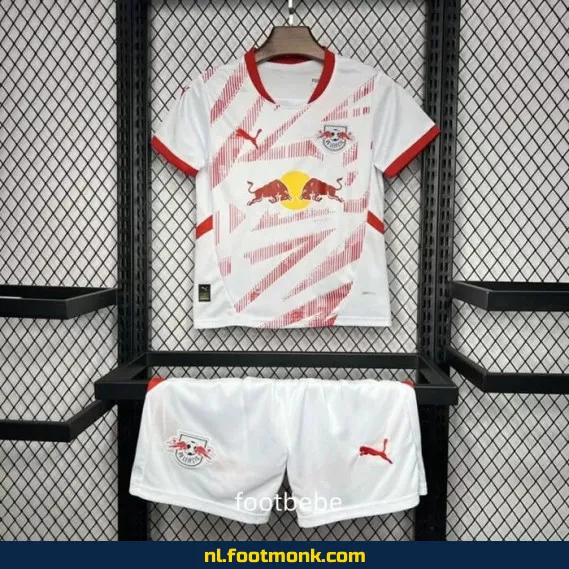 RB Leipzig Thuisshirt Kinderen 2024-2025 – Wit | Officieel Voetbalshirt | Kopen Online