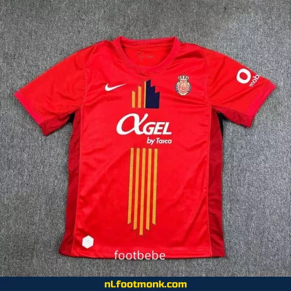 RCD Mallorca Voetbalshirt 2025-2026 – Rood – Officieel Thuistenue – Fanwear | Voetbalshirts Dames & Heren | Origineel & Aanbieding