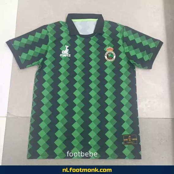 Officieel Racing Santander Voetbalshirt 2025-2026 - Groen | Origineel Voetbaltenue | Fanwear | Dames & Heren