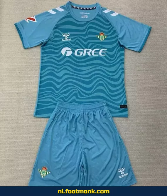 Real Betis Kinder Voetbalshirt 2024-2025 - Blauw | Officieel Voetbalshirt | Voetbalshirt Kinderen | Fanwear | Aanbieding