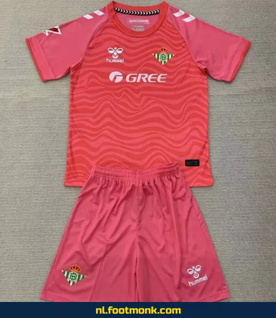 Real Betis Voetbalshirt Kinderen 2024-2025 – Rood | Officieel Voetbalshirt | Fanwear | Aanbieding