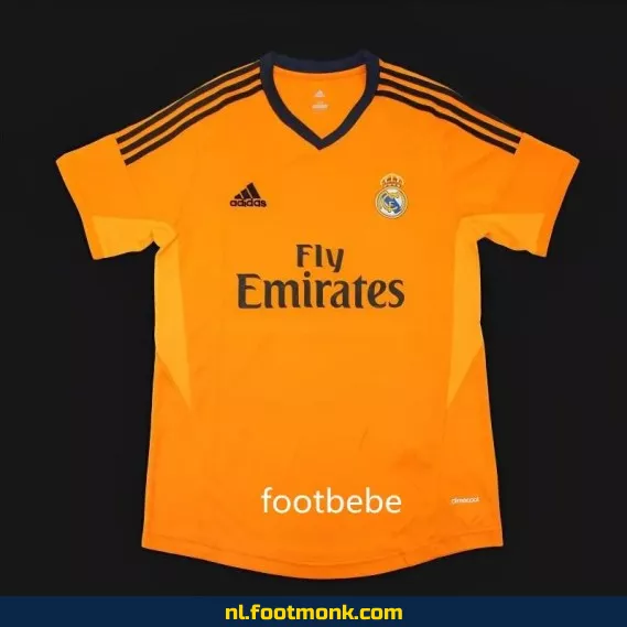 Real Madrid 2023-2024 Orange Doelmanstenue – Officieel Voetbalshirt voor Keepers | Koop Nu