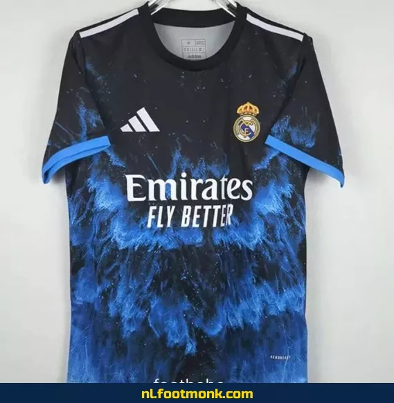 Real Madrid Oceanisch Voetbalshirt 2024-2025 – Officieel Voetbalshirt voor Dames & Heren – Origineel Voetbalshirt met Bedrukking – Koop Nu Online