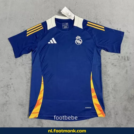 Real Madrid Trainingsshirt 2025-2026 Blauw – Officieel Voetbalshirt voor Heren & Dames | Koop Nu Online