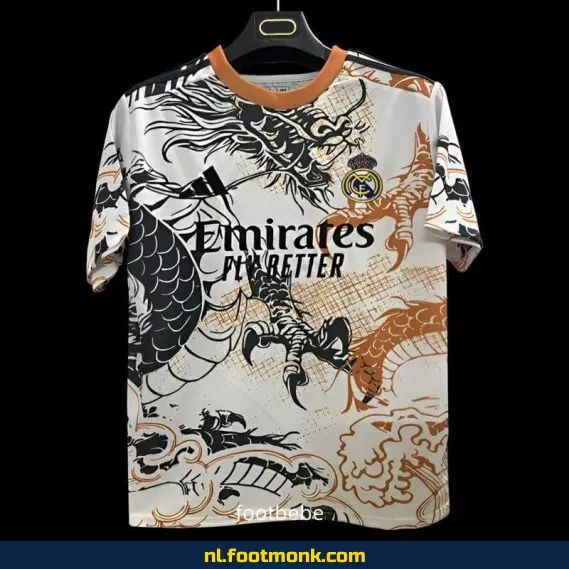 **Real Madrid Dragon Concept Voetbalshirt 2025-2026 – Officieel Fanwear – Dames & Heren – Personaliseerbaar**