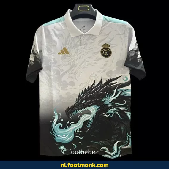 **Real Madrid Voetbalshirt 2025-2026 – Dragon Maléfique – Officieel Thuistenue – Heren/Dames/Kinderen**