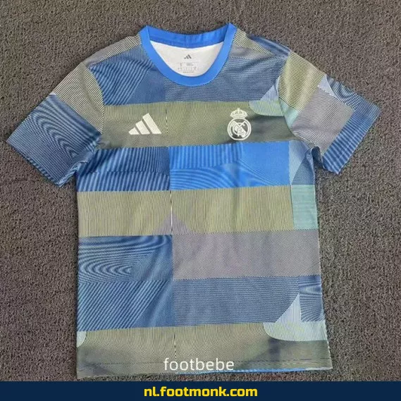 Real Madrid Trainingsshirt 2025-2026 – Officieel Voetbalshirt voor Heren & Dames | Origineel, Personaliseerbaar | Koop Nu Online