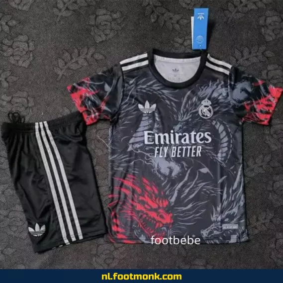 Origineel Real Madrid Voetbalshirt Kinderen 2025-2026 Dragon A – Officieel Fanwear