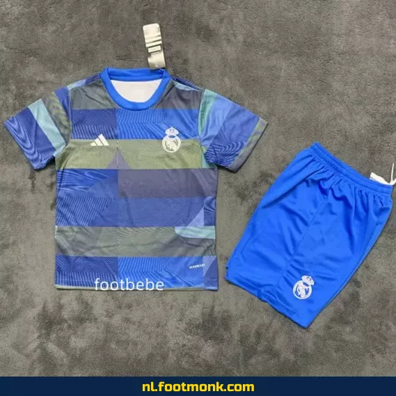 Real Madrid Voetbalshirt Kinderen 2025-2026 Trainingsshirt A – Officieel Voetbalshirt