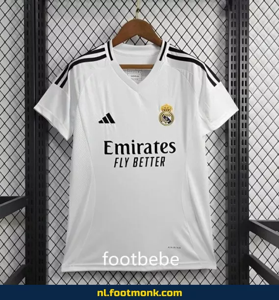 Real Madrid Dames Thuisshirt 2024-2025 – Wit Voetbalshirt – Officieel Voetbalshirt Dames – Koop Online