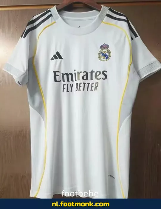 Real Madrid Dames Thuisshirt 2025-2026 - Wit | Officieel Voetbalshirt | Koop Nu Online