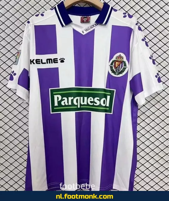 Real Valladolid Vintage Voetbalshirt 1995-1996 Thuis – Officieel Retro Voetbalshirt