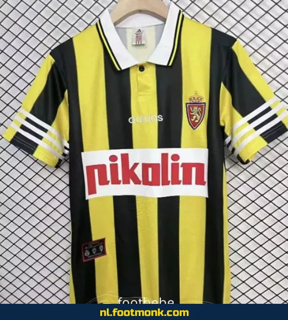 Retro Voetbalshirt Real Zaragoza Vintage 1995-1996 Derde Tenue – Officieel Voetbalshirt voor Supporters
