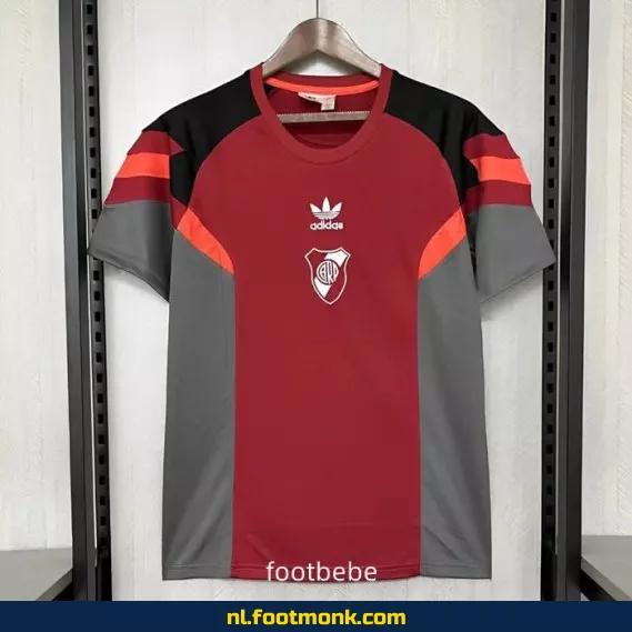 Retro River Plate Voetbalshirt 2024-2025 - Rood - Officieel voetbalshirt voor heren en dames - Fanwear aanbieding