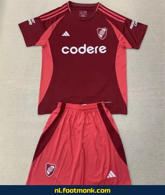 River Plate Uit Thuisshirt Kinderen 2024-2025 | Officieel Voetbalshirt | Personaliseerbaar | Fanwear