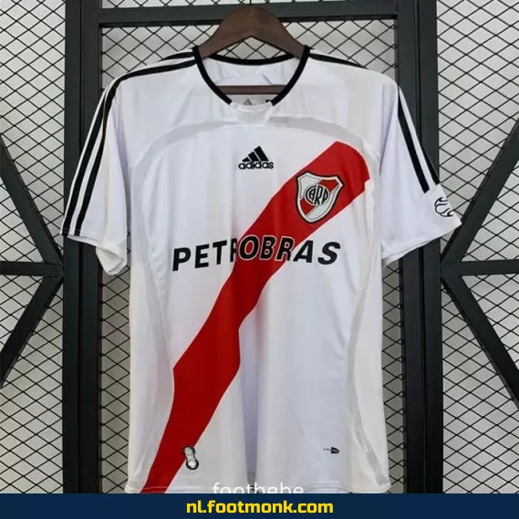 River Plate Vintage Voetbalshirt 2006-2007 Thuis – Officieel Retro Voetbaltenue | Origineel Voetbalshirt Dames & Heren