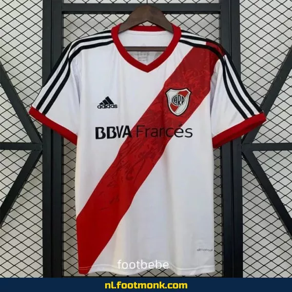 River Plate Vintage Voetbalshirt 2013-2014 Thuistenue - Officieel Retro Voetbalshirt voor Supporters