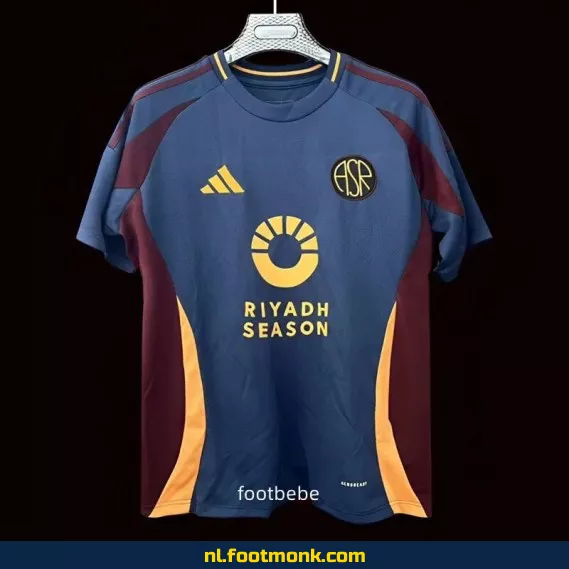 AS Roma Derde Voetbalshirt 2024-2025 – Officieel Voetbalshirt | Personaliseerbaar | Fanwear Aanbieding