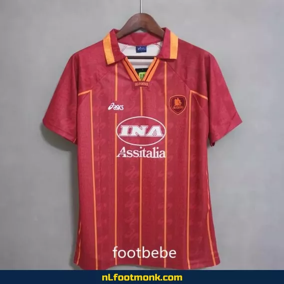 Rome Vintage Voetbalshirt 1996-1997 Domicile – Retro Voetbalshirt Kopen | Officieel & Authentiek