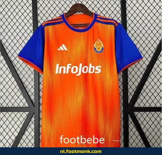 SAIYANS FC Thuisshirt 2024-2025 Oranje – Officieel Voetbalshirt | Fanwear | Bedrukking Optie