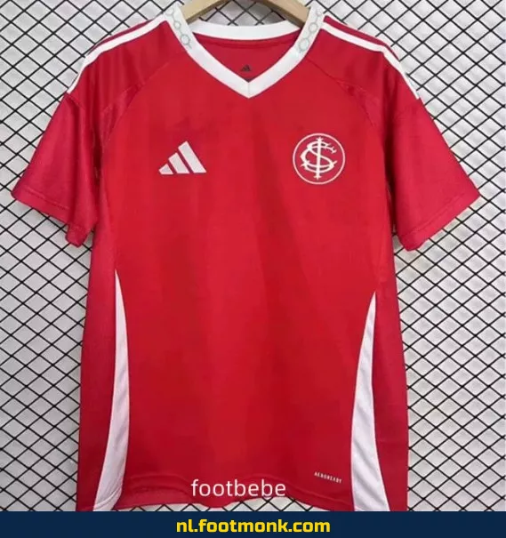 Officieel SC Internacional Thuisshirt 2025-2026 - Rood Voetbalshirt | Koop Nu