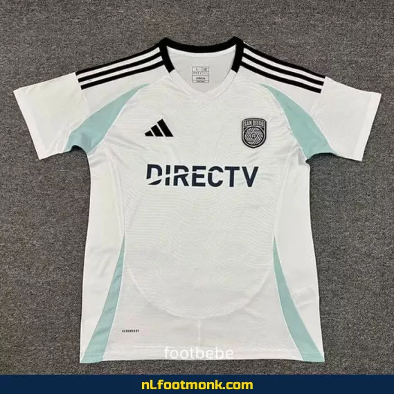 San Diego 2025-2026 Uit Thuisshirt Wit – Officieel Voetbalshirt | Origineel, Personaliseerbaar | Heren, Dames, Kinderen | Fanwear Aanbieding