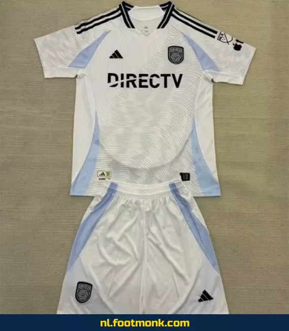 San Diego Uit Thuisshirt Kinderen 2025-2026 - Wit | Officieel Voetbalshirt | Personaliseerbaar | Snelle Levering