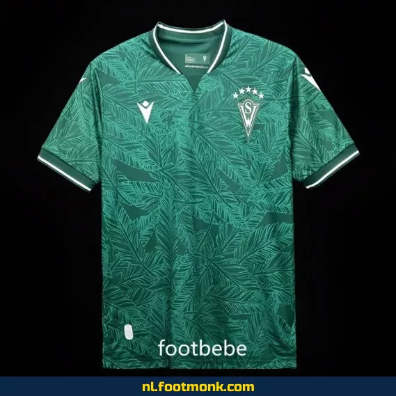 Officieel Santiago Wanderers Thuisshirt 2024-2025 - Groen Voetbalshirt voor Supporters - Origineel Voetbaltenue Dames/Heren - Bestel Nu Online
