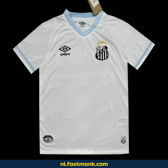 Officieel Santos Thuisshirt 2025-2026 | Voetbalshirt Dames/Heren/Kinderen | Origineel & Personaliseerbaar