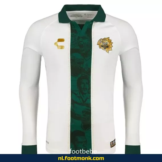 Origineel Santos Laguna 40-jarig jubileum voetbalshirt met lange mouwen – Wit – Koop nu online