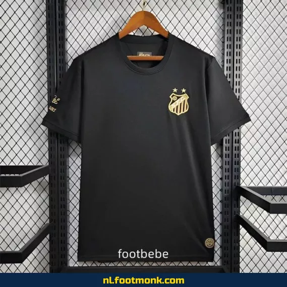 Origineel Santos Pelé 1000 GOLS voetbalshirt - Zwart | Officieel voetbaltenue | Heren & Dames | Fanwear aanbieding
