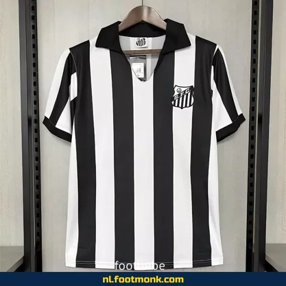 Retro Santos voetbalshirt 1956 - Exterieur - Origineel vintage voetbalshirt