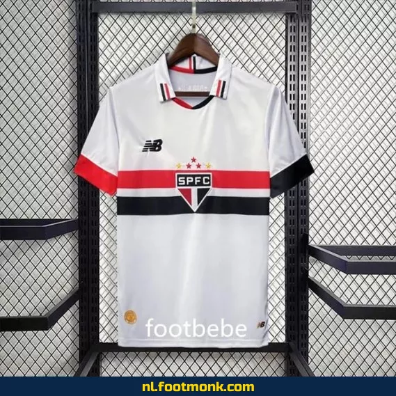 Officieel São Paulo Thuisshirt 2024-2025 - Blank Voetbalshirt – Koop Nu