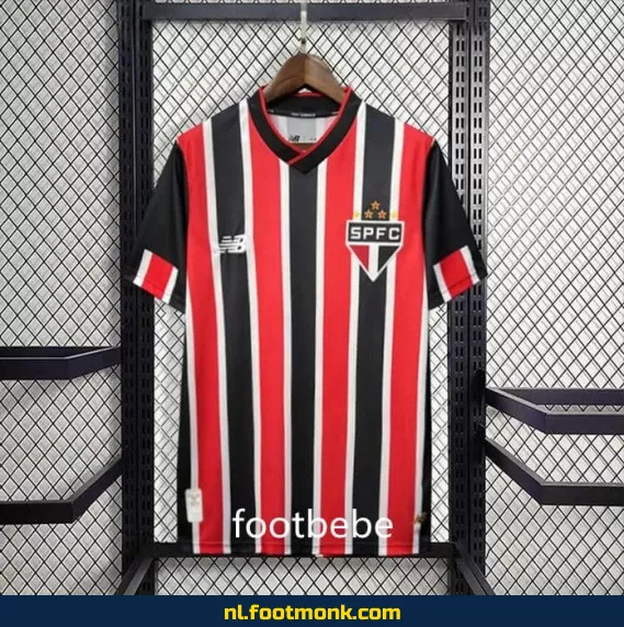 Officieel São Paulo 2024-2025 Uitshirt - Voetbalshirt voor Supporters - Origineel en Aanbieding