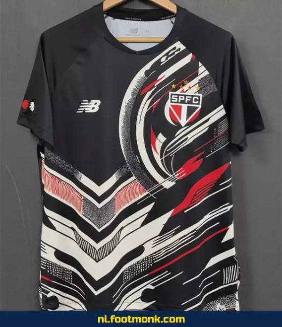 Officieel São Paulo voetbalshirt 2025-2026 - Speciale editie zwart | Voetbalshirt kopen | Fanwear | Aanbieding