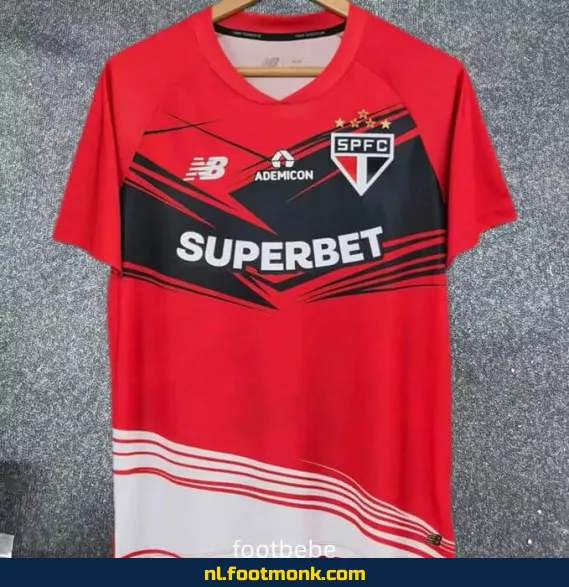 Officieel São Paulo voetbalshirt 2025-2026 - Speciale editie rood | Origineel voetbalshirt | Voetbalshirt personaliseren | Fanwear aanbieding