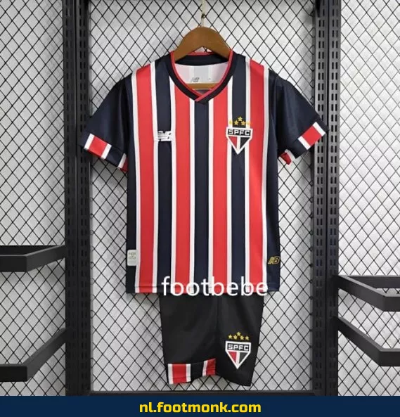 Origineel São Paulo Voetbalshirt Kinderen 2024-2025 – Uit Shirt | Fanwear | Aanbieding