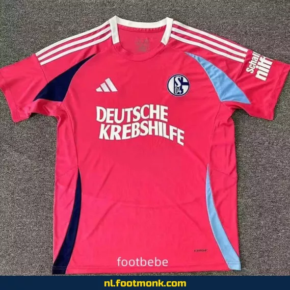 Schalke 04 voetbalshirt 2024/2025 - Rood | Officieel voetbaltenue | Voetbalshirts heren/dames/kinderen | Fanwear aanbieding