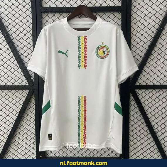 Senegal Voetbalshirt 2024-2025 Thuiskwit – Officieel Voetbaltenue | Origineel, Dames & Heren