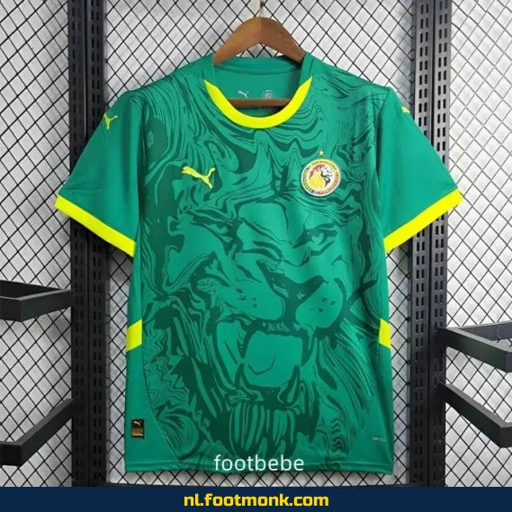 Senegal 2024-2025 uit voetbalshirt groen – Officieel voetbalshirt | Voetbalshirts kopen online
