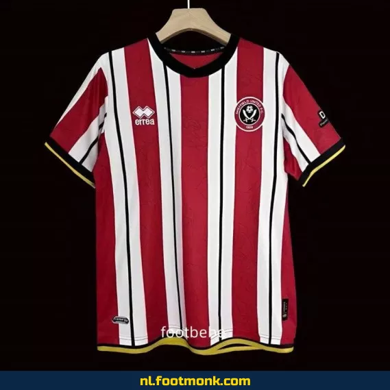 Officieel Sheffield United Thuisshirt 2024-2025 – Koop Voetbalshirts Online | Authentiek, Dames & Heren, Met Bedrukking