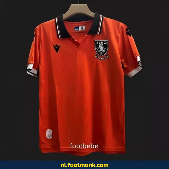 Officieel Sheffield Wednesday Derde Voetbalshirt 2024-2025 - Oranje | Voetbalshirt Dames/Heren/Kinderen | Origineel Fanwear | Aanbieding
