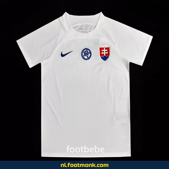 Slovakije Euro 2024 Uit tenue Voetbalshirt Wit – Officieel Voetbaltenue | Heren & Dames | Fanwear Aanbieding
